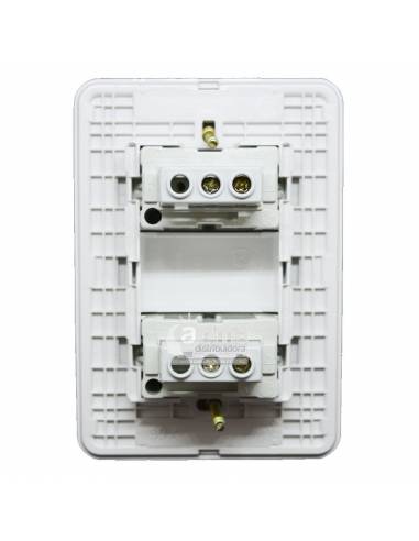 BASTIDOR COMPLETO INTERRUPTOR DOBLE...