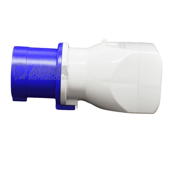 ADAPTADOR FICHA 10A 2P+T 220V SCAME