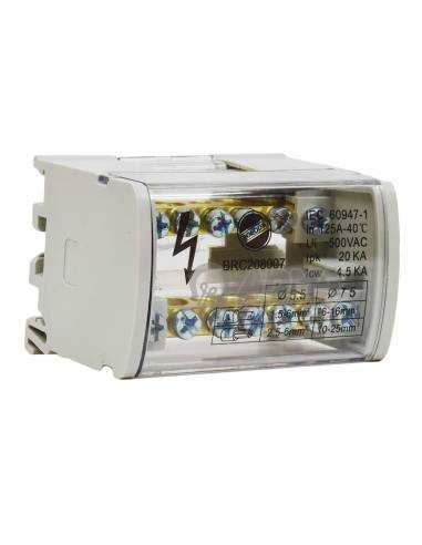 BORNERA REPARTIDOR BIPOLAR 7 POLOS... BORNERA REPARTIDOR BIPOLAR 7 POLOS...