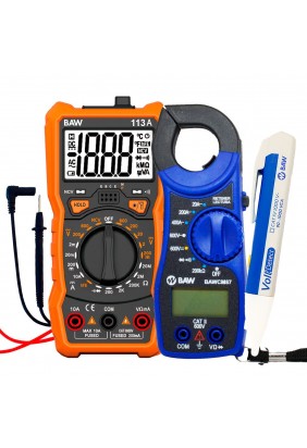 MULTIMETRO DIGITAL + PINZA...