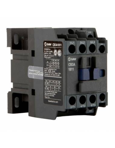 CONTACTOR 3P BAW 7 5KW 18A 1NA 24VCA