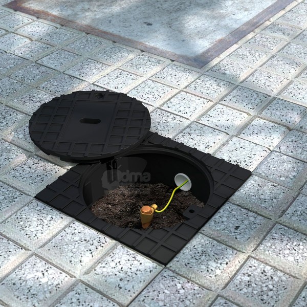 CAJA DE INSPECCION ECO 15X15 S-BORNERA