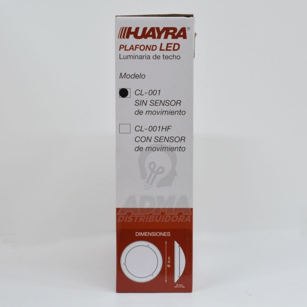 LUMINARIA LED DE TECHO 16W CIRCULAR...