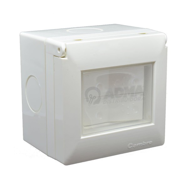 CAJA EXTERIOR 2 MODULOS IP55...