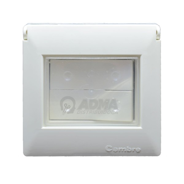 CAJA EXTERIOR 2 MODULOS IP55...