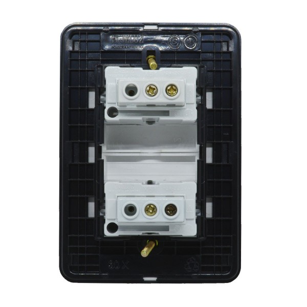 LLAVE DE LUZ DOBLE TECLA COMBINACION...