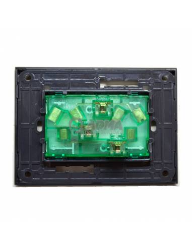 TAPA BASTIDOR BAUHAUS BLANCO + TOMA...