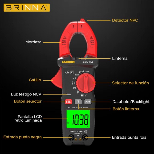 ALICATE MICRO CORTE HB-102 + PINZA...