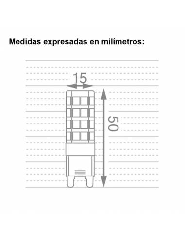 BIPIN G9 MACROLED 45W 220V FRIO BIPIN G9 MACROLED 45W 220V FRIO