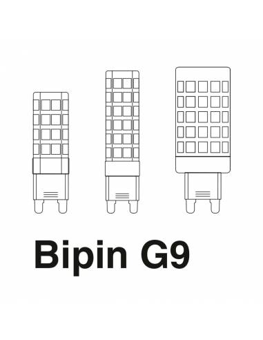 BIPIN G9 MACROLED 45W 220V FRIO BIPIN G9 MACROLED 45W 220V FRIO