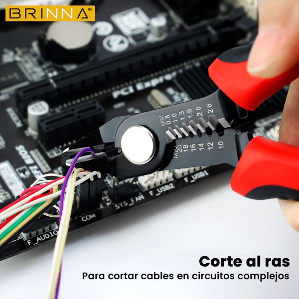 ALICATE MICRO CORTE BRINNA HB-102