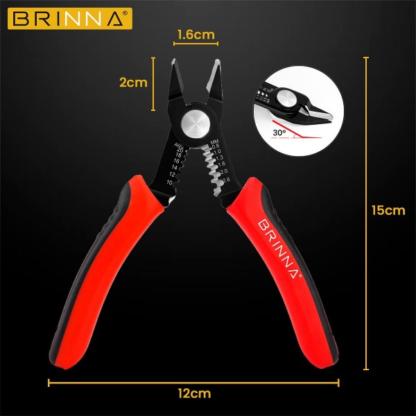 ALICATE MICRO CORTE BRINNA HB-102