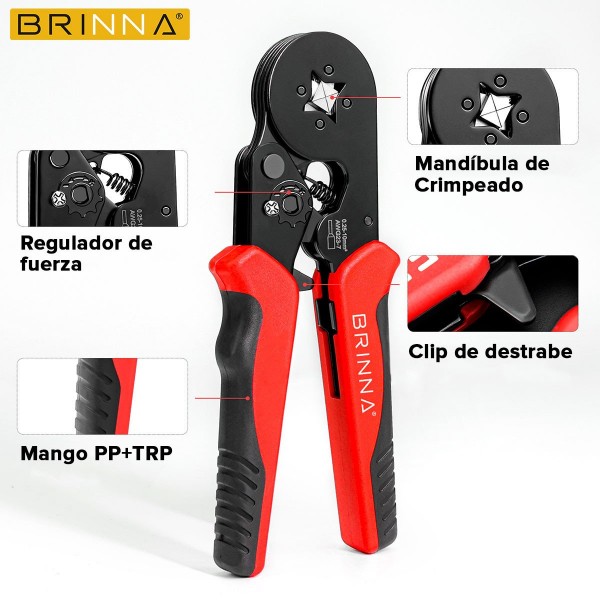 CRIMPEADORA TIFF BRINNA HB-104