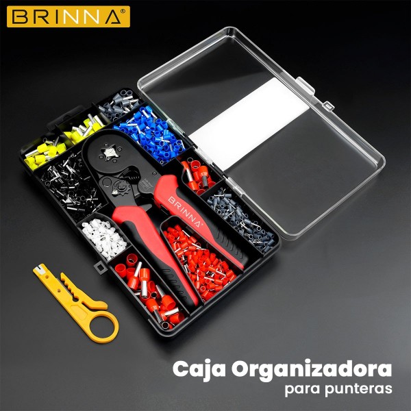 CRIMPEADORA TIFF BRINNA HB-105 + 1200...