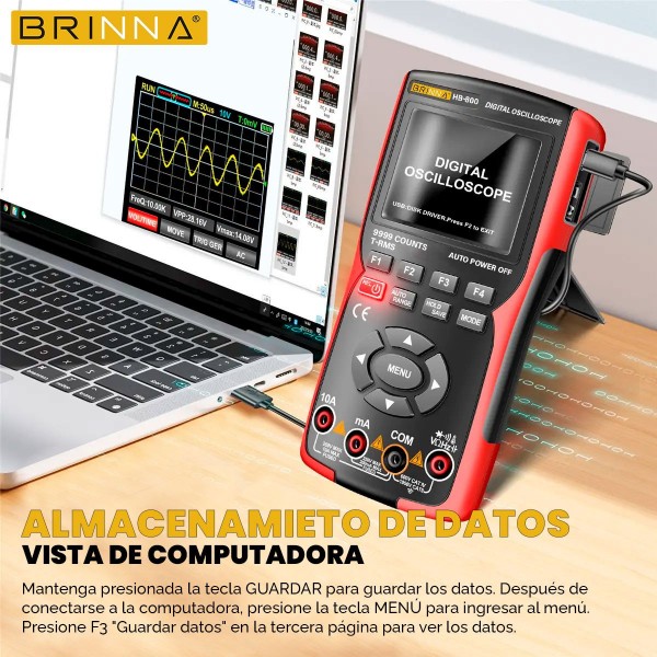 OSCILOSCOPIO BRINNA HB-800