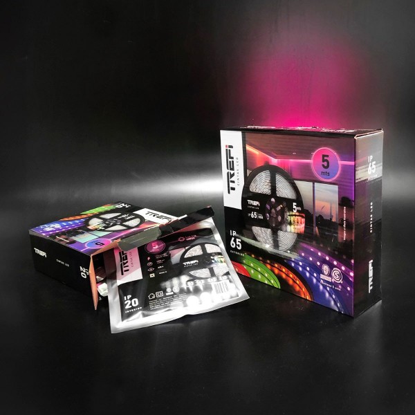 TIRA LED EXTERIOR IP65 5050 6500K...