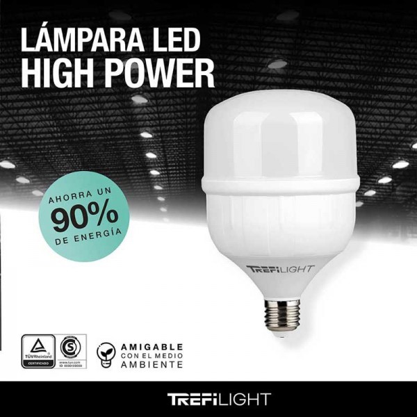 LAMPARA DEPOSITO GALPON 100W E40 FRIA...