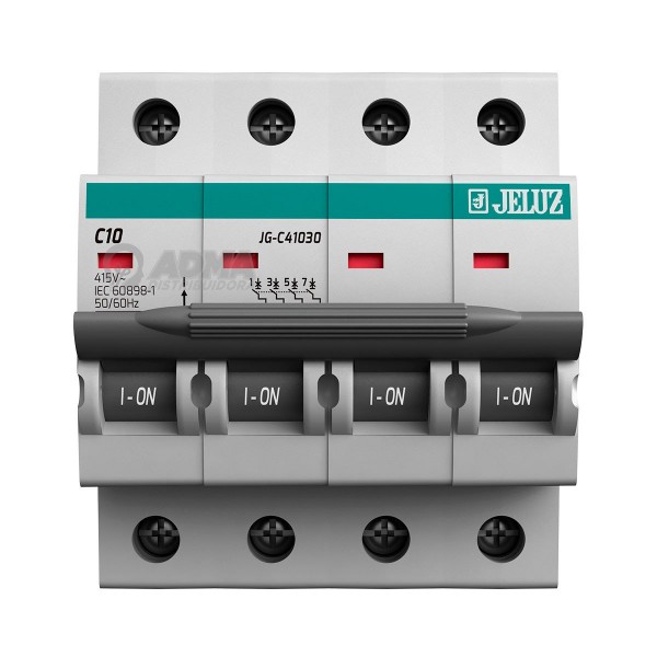 TERMICA TETRAPOLAR 10A 45KA JELUZ