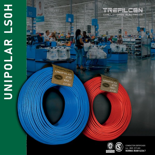 CABLE UNIPOLAR LIBRE DE HALOGENOS...