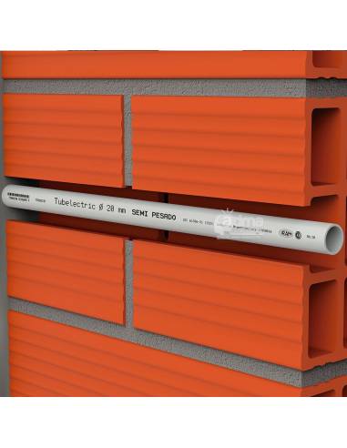 CAÑO PVC SEMIPESADO 50MM GENROD X3... CAÑO PVC SEMIPESADO 50MM GENROD X3...