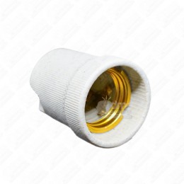 PORTALAMPARAS E27 CERAMICO